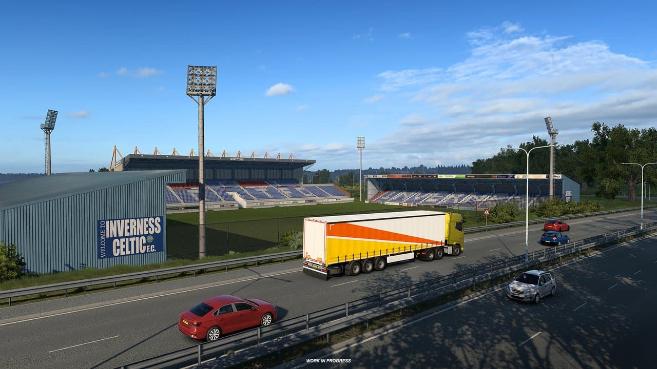 ETS2 UK Rework Inverness preview used for the current update and DLC roadmap